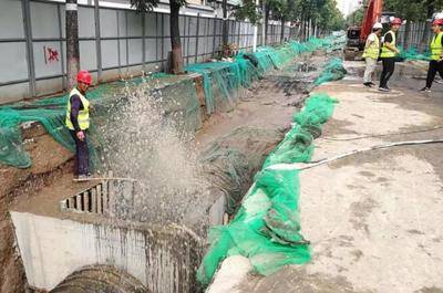 咸阳安虹路进行雨污分流改造 预计9月20日完工!